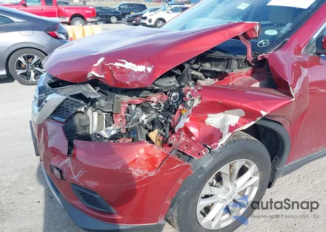 2015 Nissan Rogue Sv z USA, uszkodzony, nr VIN KNMAT2MT3FP583434